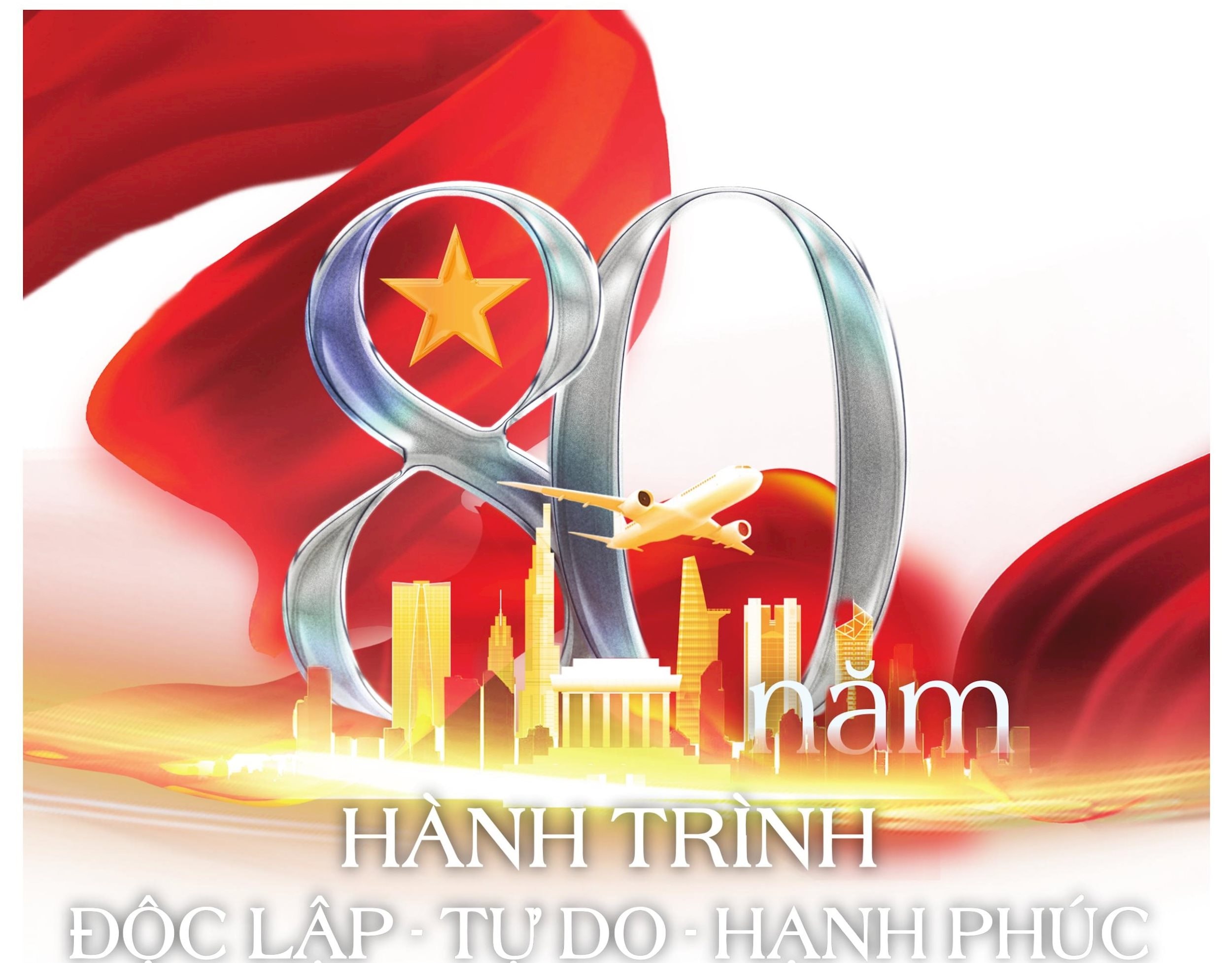 Công bố biểu trưng chính thức của triển lãm Thành tựu đất nước nhân dịp kỷ niệm 80 năm Ngày Quốc khánh